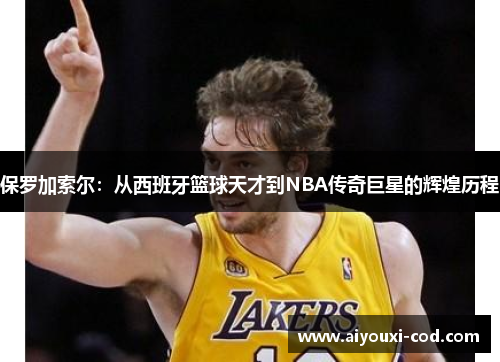 保罗加索尔：从西班牙篮球天才到NBA传奇巨星的辉煌历程